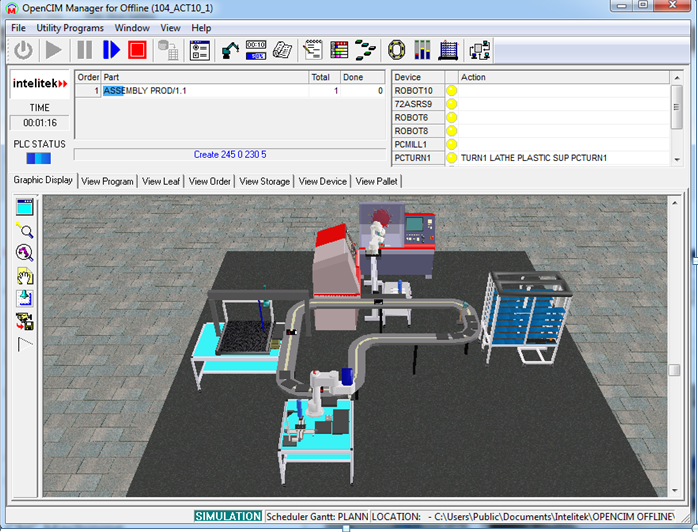 Computer Integrated Manufacturing System