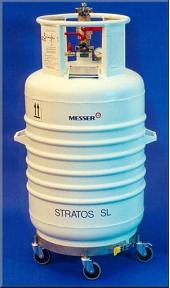 Typical cryogenic vessel