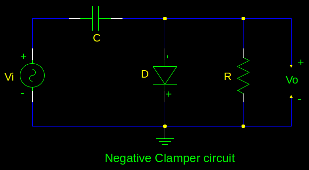 Negative clamper