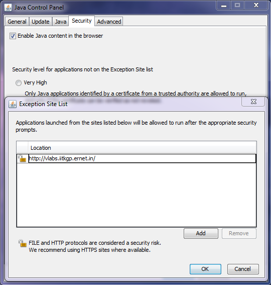 java-java-control-panel